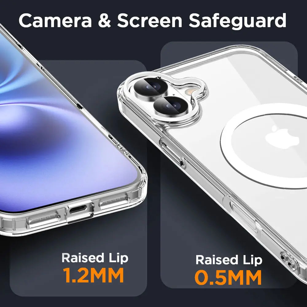 Original Magnetische Transparente Telefon Fall Für iPhone 17 Air 16 15 14 13 12 11 Pro Max Plus 16e E Magsafe Silikon Abdeckung Funda