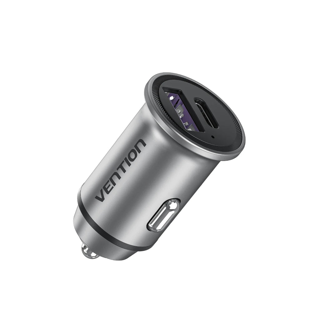 Vention 30W USB-C & QC Autoladegerät für schnelles Laden