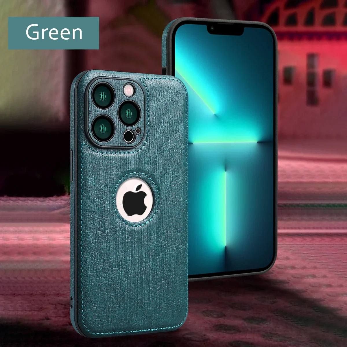 Luxuriöse PU-Ledertasche für iPhone 17 Pro Max